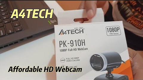 A4TECH PK-910H | 1080P Full-HD Webcam #webcam #HD #a4tech