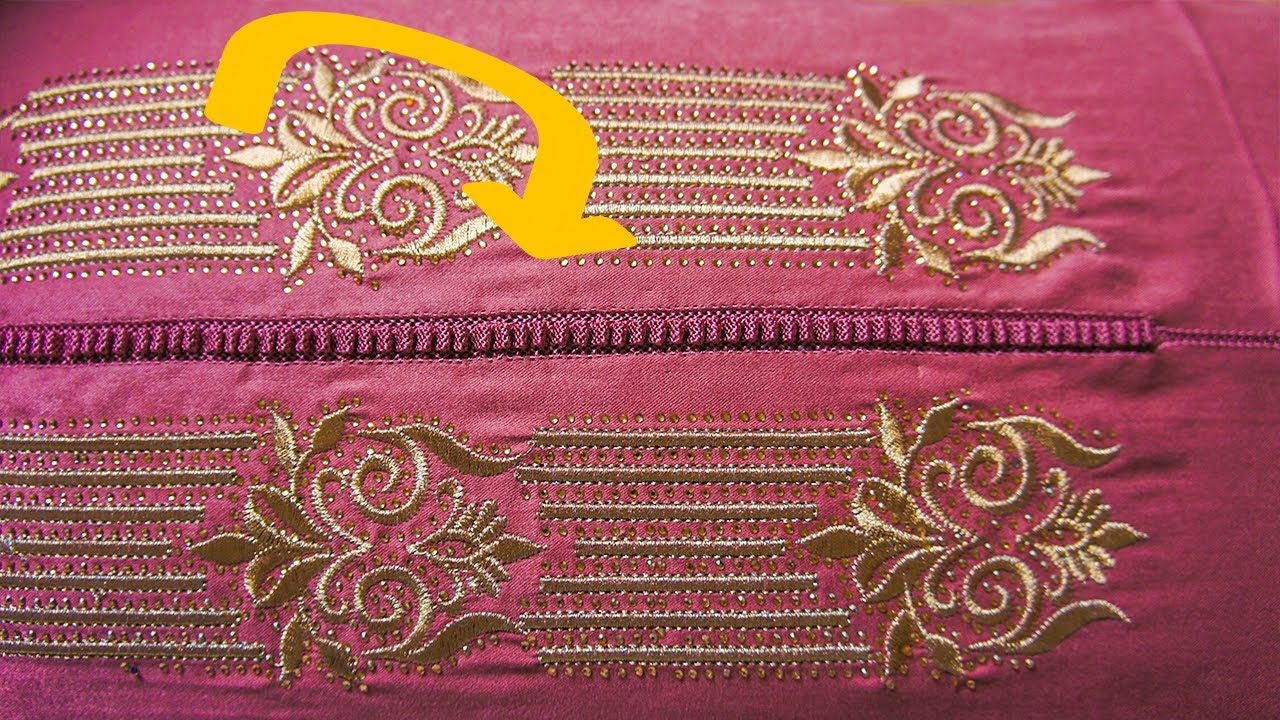 randa - عندك توب مطروز وبغيتي تخيطي جلابة اجي نعلمك راندة الحبة نصف توق