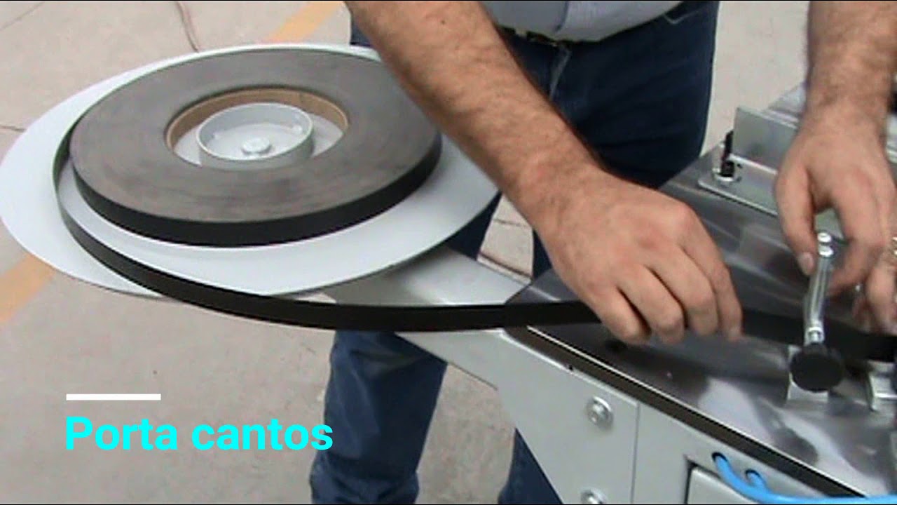 Enchapadora de Cantos