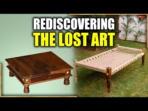 Peedha and other Indian furniture that we don’t see anymore!