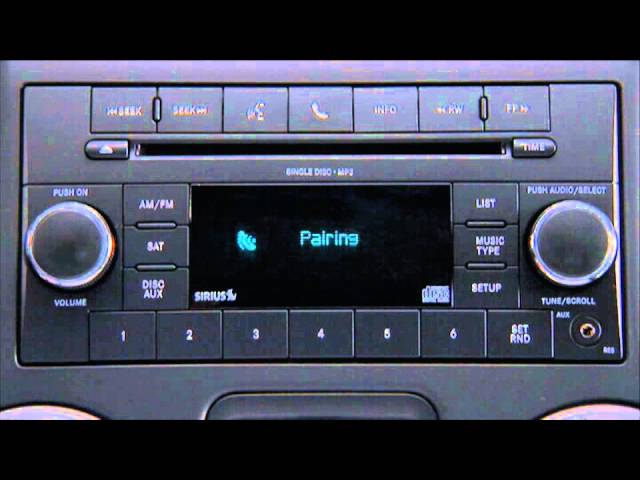 2013 Jeep Wrangler | Uconnect Phone - Non-touchscreen Radio - YouTube