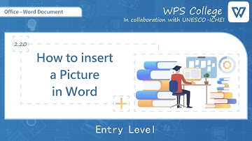 [WPS Office] Word 2.20: How to Add / Insert a Picture in WPS Writer [Tutorial]