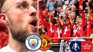The Road To Wembley #16| FA Cup Final!! (Manchester United vs Manchester City Vlog)