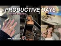 PRODUCTIVE DAYS getting my life together | crossing things off my list