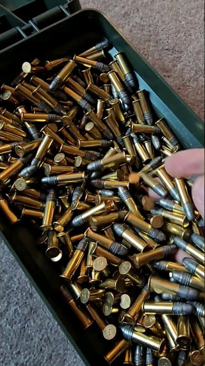 Storing 3000 Rounds of 22lr ammo #shorts