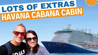 Carnival Mardi Gras Havana Cabana Stateroom Tour