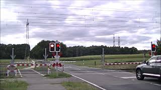 Bahnübergang Elbergen (Emsbüren) // German Railroad crossing // Duitse Spoorwegovergang