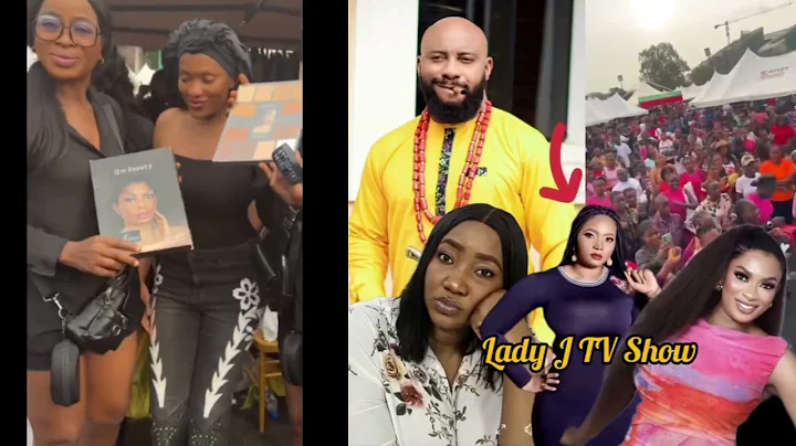 Na wa ooo Judy austin sister caught in may edochie trade fair in enugu 