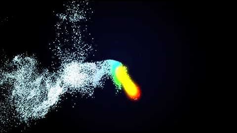 Trapcode Particular and Sound Keys test