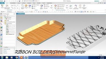 #NX CAD #RIBBON BUILDER #