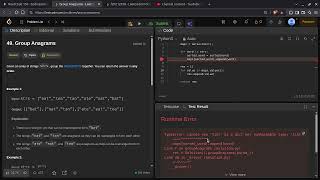 LeetCode Group Anagrams | Problem 2