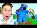 Jeg mder cookie monster i minecraft