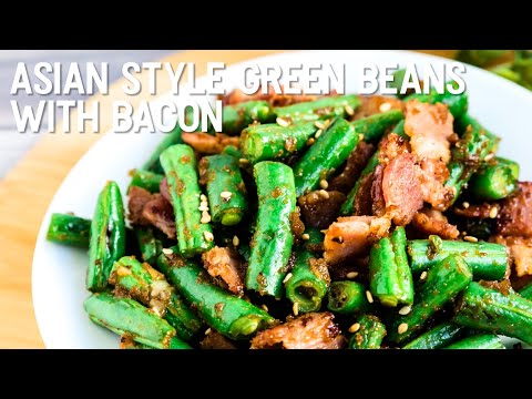 bacon-garlic-green-beans-stir-fry