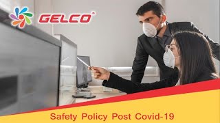 Post Covid-19 Safety Policy at Gelco Electronics pvt ltd | Guideline on preparing workplace