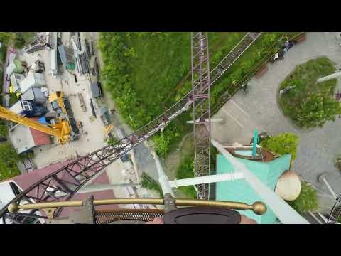 Ride To Happiness Onride POV - Plopsaland Belgium (De Panne)