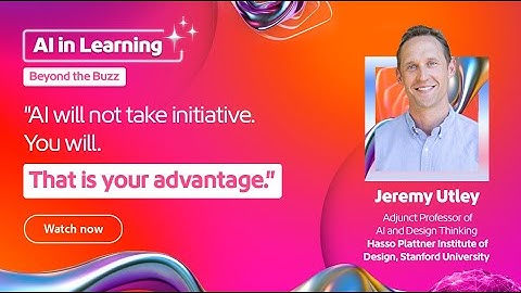 AI in Learning Series | Ep 1 | Jeremy Utley | How to spark learning innovation with AI