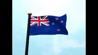 New Zealand Flag 3D Live Wallpaper screenshot 1