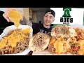 MUKBANG EATING Philly Cheesesteaks, Cheesesteak Hoagie, Cheesesteak Fries From Boo's Philly