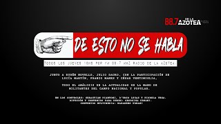 De Esto No Se Habla?4.11.2021 por FM 88.7? De La Azotea