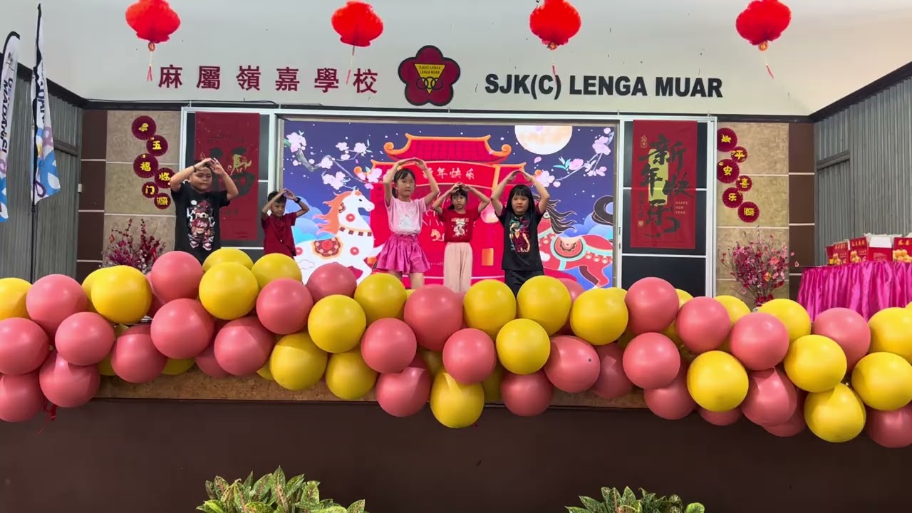 Sambutan Tahun Baru Cina - Persembahan Tahun 3