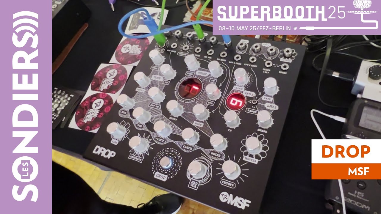 MSF DROP : une Happy Accident Machine 🤣👌 (et la démo est canon) SUPERBOOTH 2025