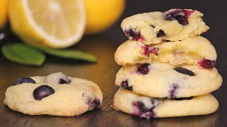 Blueberry Lemon Cookies | How Tasty Channel
