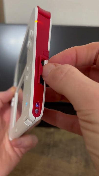 Removing SD Cards on Nintendo 2DS