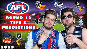AFL Round 12 Tips & Predictions | 2023 Season