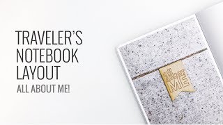 Traveler's Notebook Layout | All About Me screenshot 4