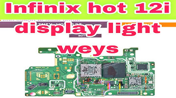 infinix hot 12i display light problem solution// display light weys