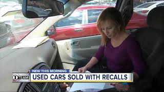 I-Team finds used cars with dangerous defects for sale