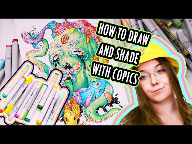 Copic Markers For Beginners - HOW TO ART 