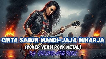 CINTA SABUN MANDI - JAJA MIHARJA (COVER VERSI ROCK METAL ) BY : GELOMBANG ROCK !!!!