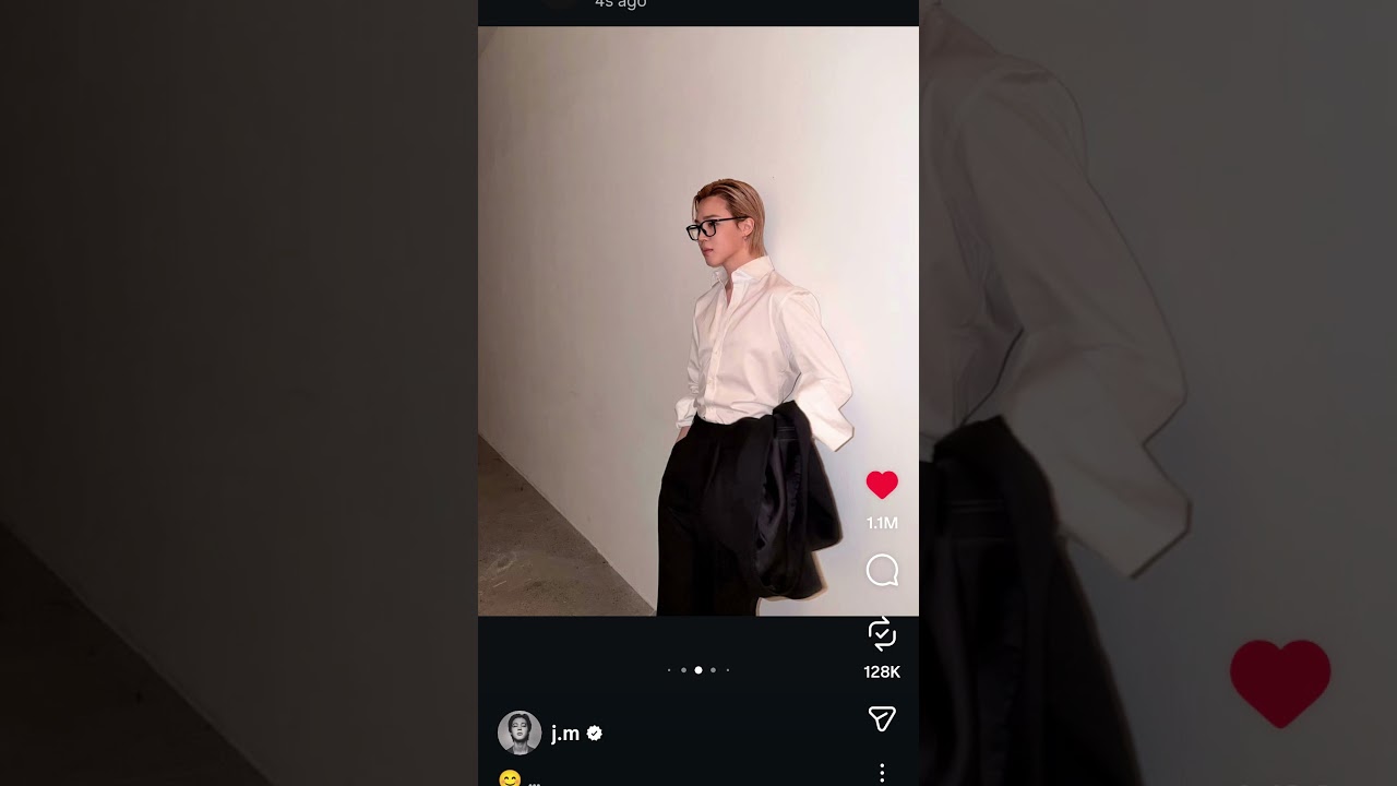 Jimin's Instagram post update today 