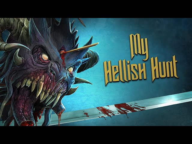 GRYMHEART - My Hellish Hunt (Lyric Video) class=
