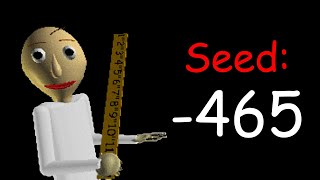 Baldi's Basics Plus - Seed -465 (V0.3.8)