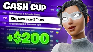 How I WON $200 in the Zero Build Victory Cash Cup...