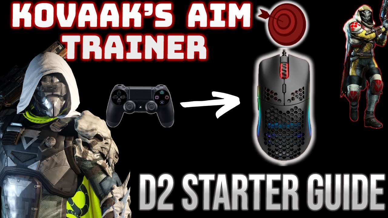 Destiny 2 Kovaak S Aim Training Click Timing Tracking Starter Guide Cross Save Youtube