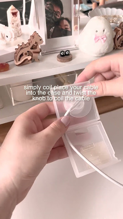 Storage & Organise with MUJI pt.6a - Featuring our Polypropylene Cable Case