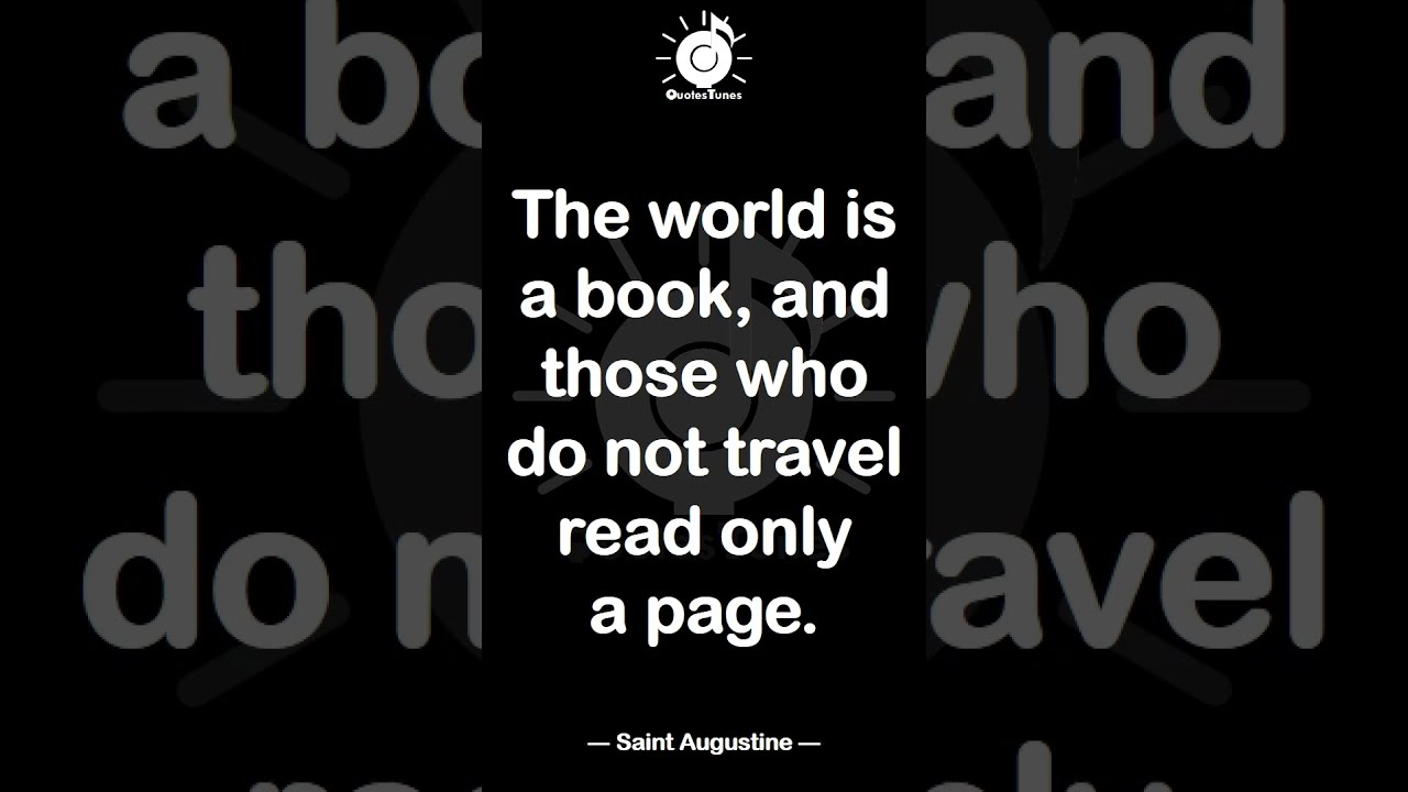 Best Travel Quotes | EP 1 | @QuotesTunes 