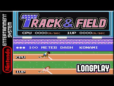 Track u0026 Field - Full Game 100% Walkthrough - NES