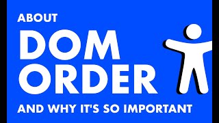 About DOM Order and Why It's So Important | Editor X