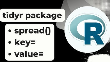 tidyr package spread function example| tidyr package tutorial | key and value columns in spread