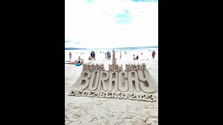 December 31,2023 | Boracay Island Station 2 | Morning Walk | Low Tide | Better Quality 1080p60fps by RELAKS KALANG ch 175 views 4 months ago 9 minutes, 9 seconds