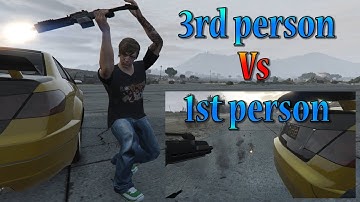 1st person moves from 3rd person view (GTA Online)