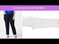 Patron de base pantalon femme