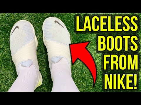 LACELESS NIKE FOOTBALL BOOTS 