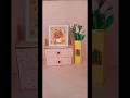 easiest table decor | waste box craft #diy #shorts