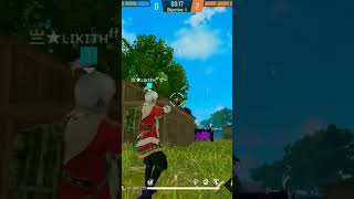 1 vs 3 destroyed in seconds #freefire #shorts