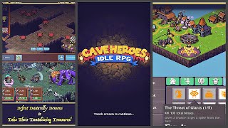 Cave Heroes: Idle Dungeon Crawler (Early Access) (Gameplay Android) screenshot 3